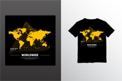Worldwide writing design, suitable for screen printing Product Image 1
