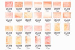 26 Pastel Orange Watercolor Backgrounds, Textures Product Image 4