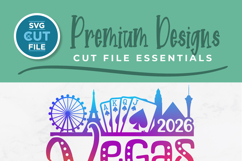 2026 Las Vegas SVG - Las Vegas NE Girls Trip or Vacation Product Image 2
