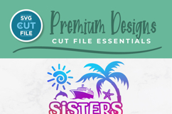 2027 Sisters Cruise svg - Sisters trip or vacation Product Image 2