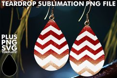 Dazzling Red Sparkle Earring PNG Product Image 1