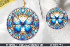 Animals Stained Glass Ornament Bundle, 30 High-Quality PNG Product Image 16