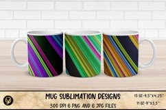 Mug Sublimation Wrap Bundle 14.Abstract Sublimation Mugs. Product Image 6