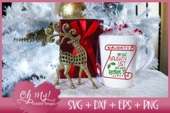 On The Naughty List And Don&#039;t Regret It - SVG EPS DXF PNG Product Image 3
