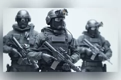 Defenders of Freedom Soldiers at the Ready 59 Product Image 2