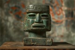 Ancient olmec civilization artifact replica Product Image 1