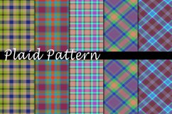 Plaid Pattern Digital Paper Bundle Product Image 1