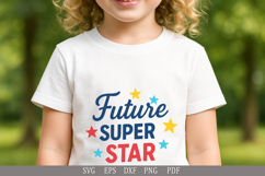 Future Superstar Cute SVG Design for Baby T-Shirts and Gifts Product Image 2
