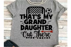 Soccer SVG DXF JPEG Silhouette Cameo Cricut Granddaughter Product Image 1