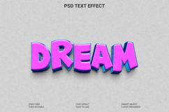 Glossy 3D Text Effect Graphic Design Asset Product Image 1