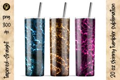 20 Oz Animal Skin Skinny Tumbler Bundle 2 Product Image 4