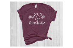 Bella Canvas 3001 Tshirt Mock-up BUNDLE ALL HEATHERS Product Image 10
