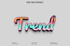 3D Gradient Photoshop Text Effect Product Image 1
