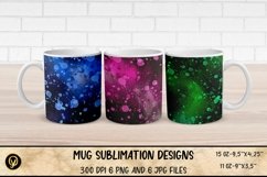 Mug Sublimation Wrap Bundle 14.Abstract Sublimation Mugs. Product Image 3