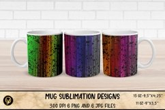 Mug Sublimation Wrap Bundle 14.Abstract Sublimation Mugs. Product Image 9