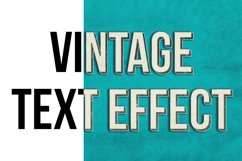 Vintage Text Effect Product Image 2