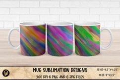 Mug Sublimation Wrap Bundle 15.Abstract Sublimation Mugs. Product Image 2