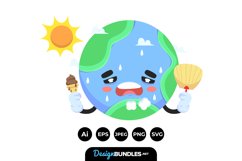 Global Warming Clipart Product Image 1