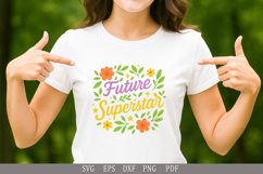 Future Superstar - SVG Design for Baby T-Shirts and Gifts Product Image 1