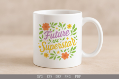 Future Superstar - SVG Design for Baby T-Shirts and Gifts Product Image 6