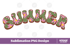 Floral Summer Png Retro Flowers Sublimation Daisy Daisies Product Image 1