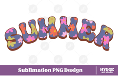 Floral Summer Png Retro Flowers Sublimation Daisy Daisies Product Image 1