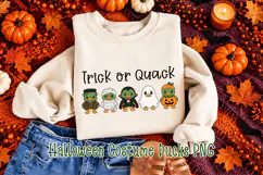 Halloween Costume Ducks PNG Product Image 1