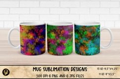 Mug Sublimation Wrap Bundle 15.Abstract Sublimation Mugs. Product Image 7