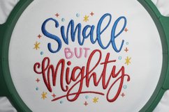 Small but Mighty - bright embroidery, 3 sizes. Product Image 4