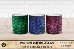 Mug Sublimation Wrap Bundle 15.Abstract Sublimation Mugs. Product Image 11