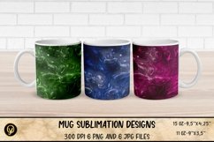 Mug Sublimation Wrap Bundle 15.Abstract Sublimation Mugs. Product Image 5
