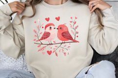 Cute Watercolor Valentines Day Clipart PNG Product Image 1