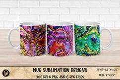 Mug Sublimation Designs , Abstract Watercolor Sublimation Product Image 1