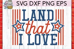 Land That I Love SVG DXF PNG EPS Cutting Files Product Image 2