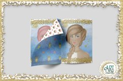 18 Digital Papers - Camping Party Clip art design , Glamping Product Image 11