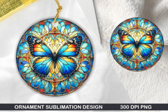 Animals Stained Glass Ornament Bundle, 20 High-Quality PNG Product Image 5