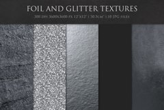 Tape Design - Black Silver Foil and Glitter Collection JPG-P Product Image 1