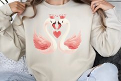 Cute Watercolor Valentines Day Clipart PNG Product Image 1