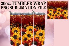 Glamorous Leopard Pattern Tumbler Wrap: Sublimation - 20oz Product Image 1