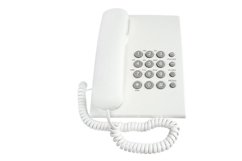 Stock Photo - Telephone on a white background. Product Image 1