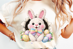 Easter Bunny Front and Back png Product Image 6