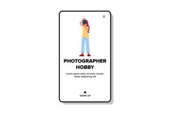 photographer hobby vector Product Image 1