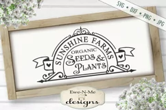 Sunshine Acres Seeds Plants - Gardening Outdoor - SVG Product Image 1