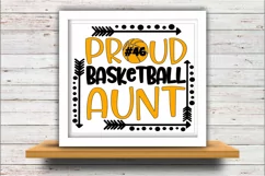 Basketball SVG DXF JPEG Silhouette Cameo Cricut Aunt svg Product Image 2