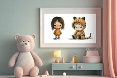 Wooden Frame Smart Mockup PSD &amp; JPG Template Graphic Product Image 3