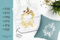 Floral No.8 Design - Cut File SVG EPS DXF PNG PDF JPG Product Image 3