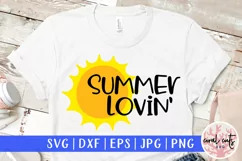 Summer lovin - Summer SVG EPS DXF PNG Cut File Product Image 1