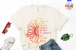 The whispered to her you can't withstand the storm SVG Product Image 2