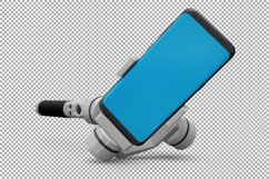 Albird UoPlay Selfie Stick Samsung Galaxy S8 Mockup Product Image 19
