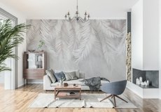 Wall mockup - Wallpaper mockup - Living room scene Product Image 8